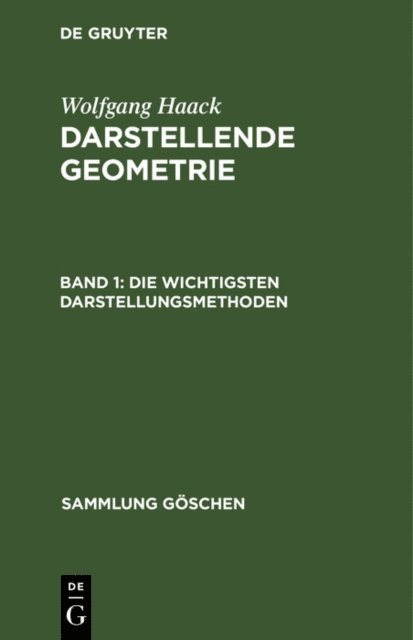 Wolfgang Haack - Die wichtigsten Darstellungsmethoden, E-bok