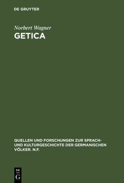 Norbert Wagner - Getica, E-bok