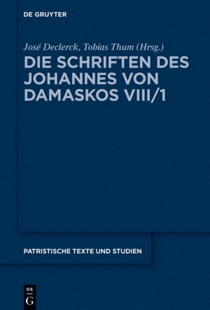 Tobias Thum, Jose Declerck - Liber I (De Deo), E-bok