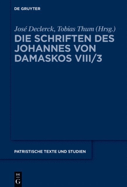 Tobias Thum, Jose Declerck - Liber I (De Deo), E-bok