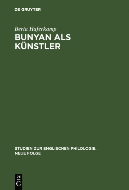 Berta Haferkamp - Bunyan als Künstler, E-bok