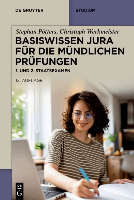 Christoph Werkmeister, Stephan Potters - Basiswissen Jura fur die mundlichen Prufungen, E-bok. Tillgänglighet: Lägg i varukorg