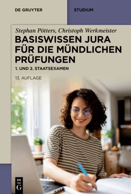 Christoph Werkmeister, Stephan Potters - Basiswissen Jura fur die mundlichen Prufungen, E-bok. Tillgänglighet: Lägg i varukorg