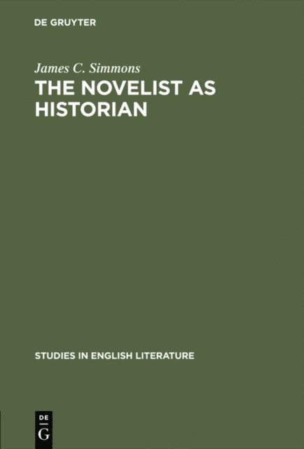 James C. Simmons - novelist as historian, E-bok
