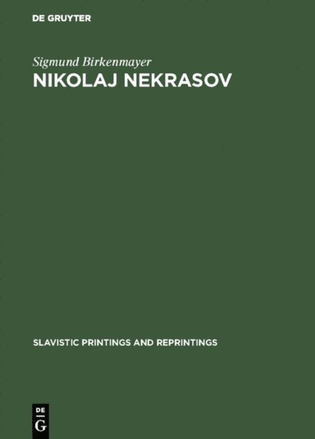 Sigmund Birkenmayer - Nikolaj Nekrasov, E-bok