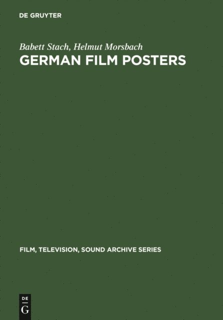 Helmut Morsbach, Babett Stach - German film posters, E-bok