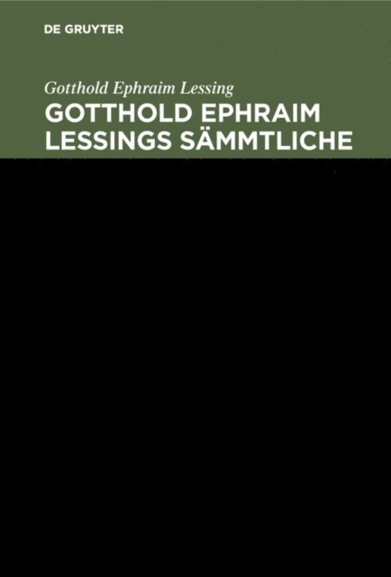 Wendelin Maltzahn - Gotthold Ephraim Lessing: Gotthold Ephraim Lessings Sämmtliche Schriften. Band 8, E-bok