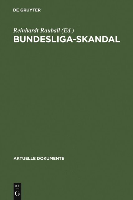 Reinhardt Rauball - Bundesliga-Skandal, E-bok