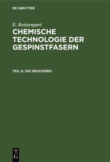 E. Ristenpart - Die Druckerei, E-bok