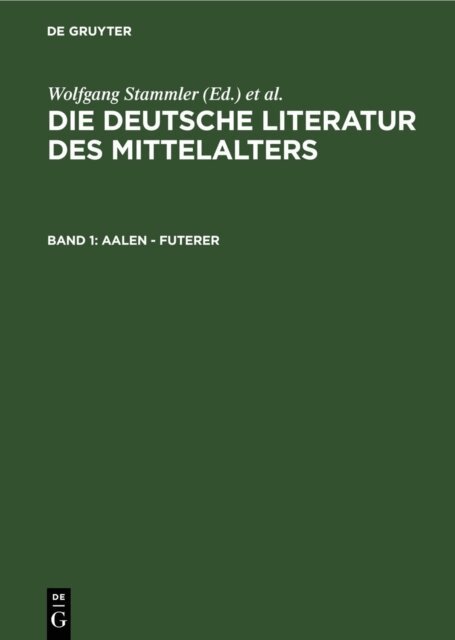 Wolfgang Stammler - Aalen - Futerer, E-bok