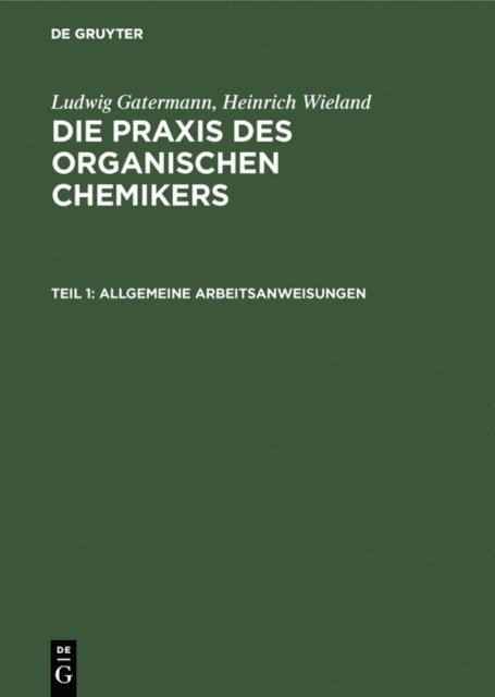 Carsten Mayer, Theodor Wieland - Allgemeine Arbeitsanweisungen, E-bok