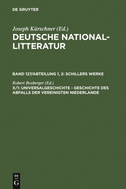 Robert Boxberger - Universalgeschichte, E-bok