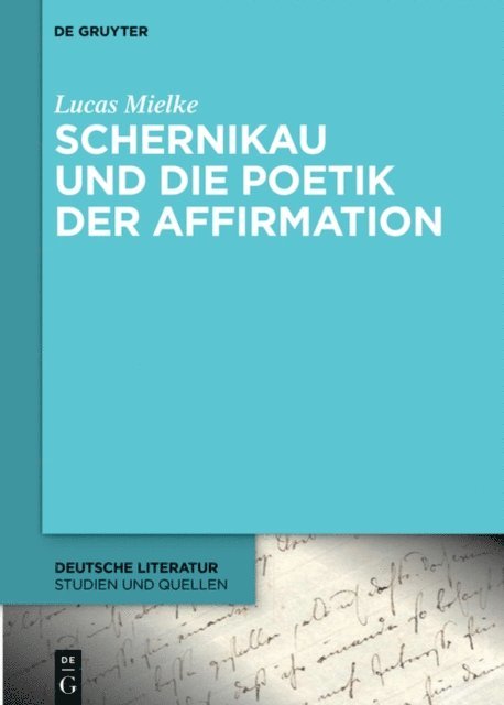 Lucas Mielke - Schernikau und die Poetik der Affirmation, E-bok