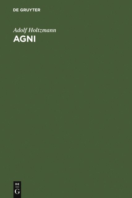 Adolf Holtzmann - Agni, E-bok