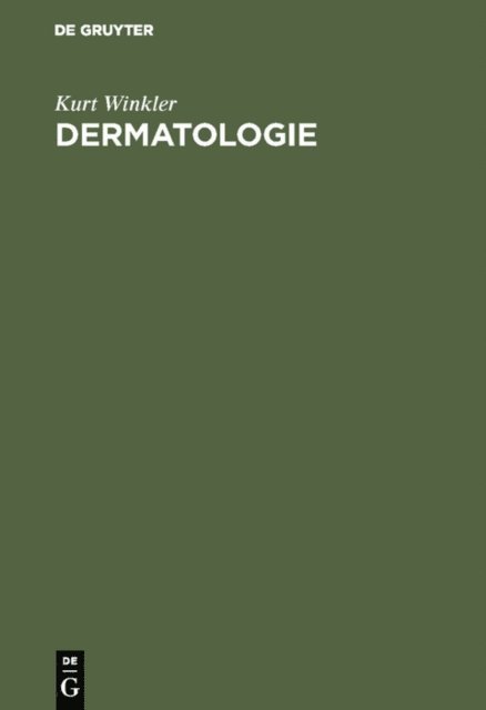 Kurt Winkler - Dermatologie, E-bok