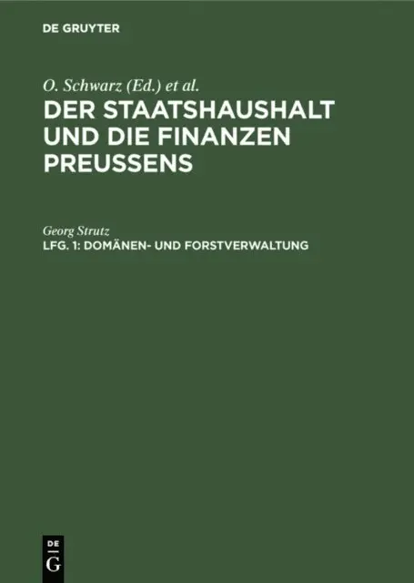 Georg Strutz - Domänen- und Forstverwaltung, E-bok. Tillgänglighet: Lägg i varukorg