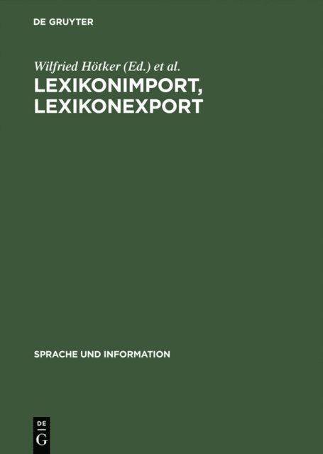 Petra Ludewig, Wilfried Hotker - Lexikonimport, Lexikonexport, E-bok