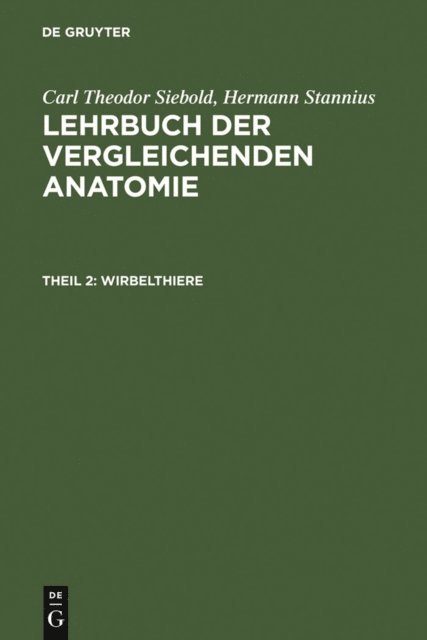 Hermann Stannius - Wirbelthiere, E-bok