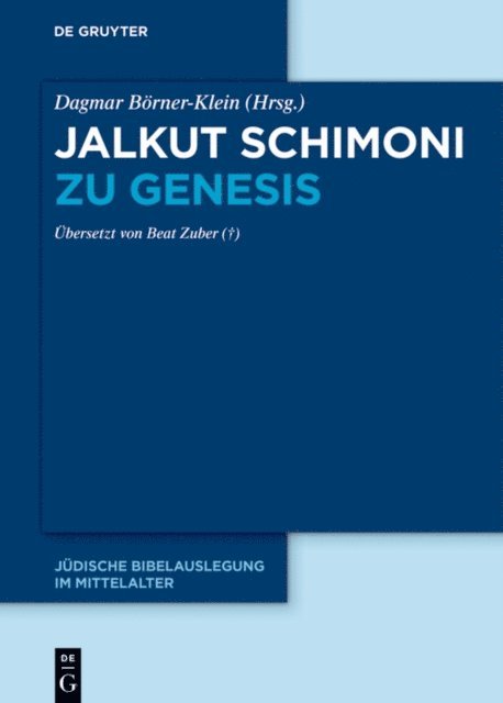 Dagmar Borner-Klein - Jalkut Schimoni zu Genesis, E-bok