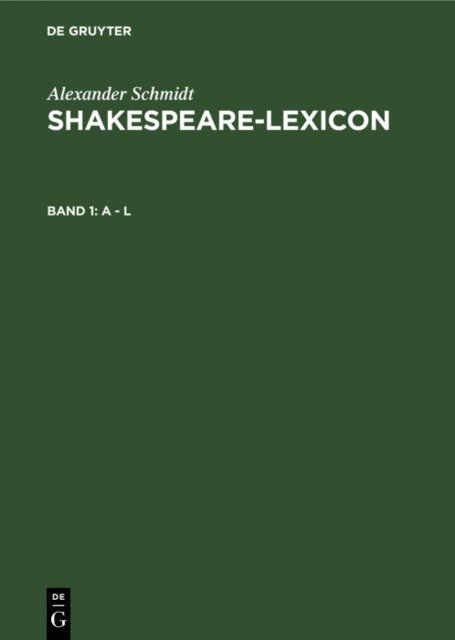 Alexander Schmidt, Gregor Sarrazin - - L, E-bok