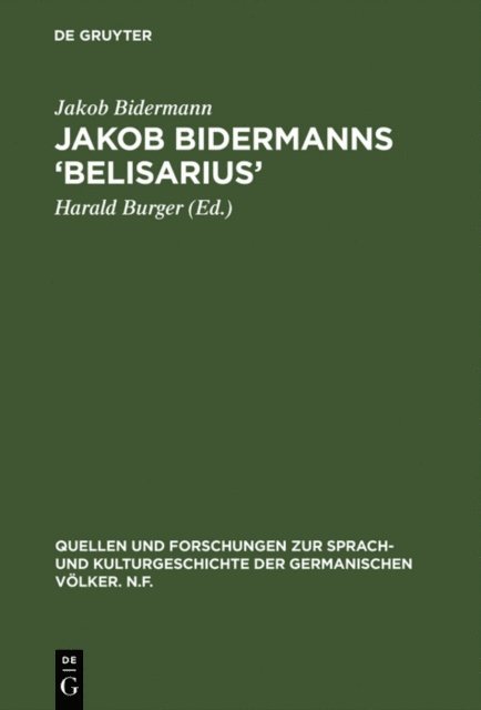 Jakob Bidermann, Harald Burger - Jakob Bidermanns ‘Belisarius’, E-bok