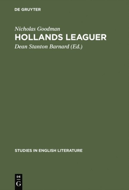 Nicholas Goodman, Dean Stanton Barnard - Hollands leaguer, E-bok