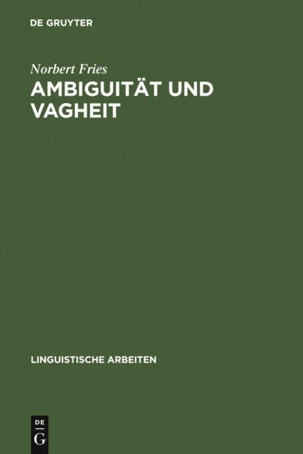 Ambiguität und Vagheit