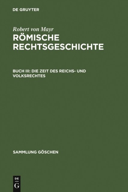 Robert von Mayr - Die Zeit des Reichs- und Volksrechtes, E-bok