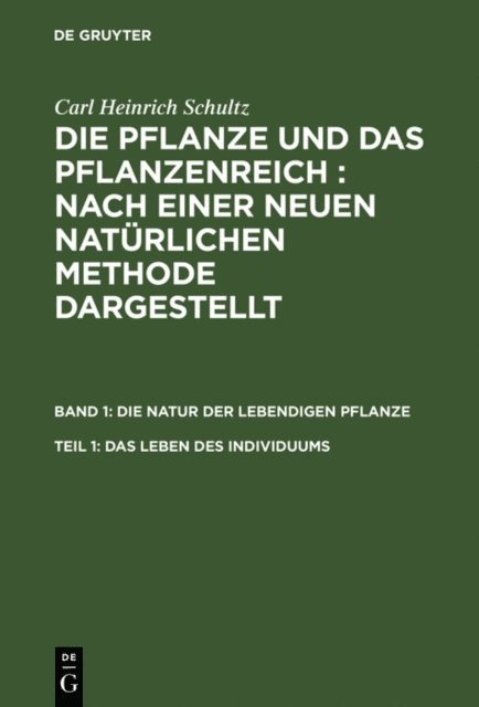 Carl Heinrich Schultz - Das Leben des Individuums, E-bok