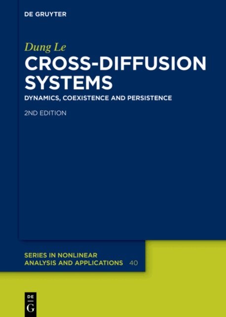 Dung Le - Cross-Diffusion Systems, E-bok