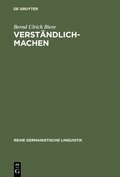 Verstÿndlich-machen