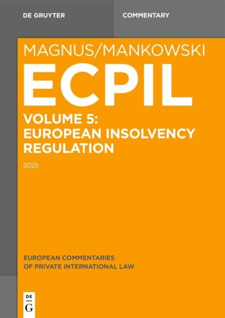 Ulrich Magnus - European Insolvency Regulation 2015, E-bok
