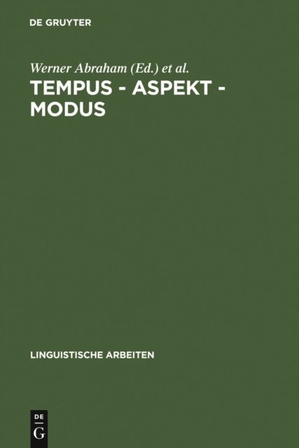 Theo Janssen, Werner Abraham - Tempus – Aspekt – Modus, E-bok