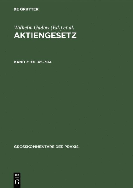 Ulrich Klug, Robert Fischer, Carl Hans Barz - §§ 145–304, E-bok