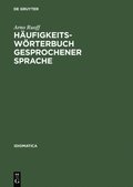 Hÿufigkeitswörterbuch gesprochener Sprache