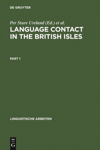 George Broderick, Per Sture Ureland - Language contact in the British Isles, E-bok