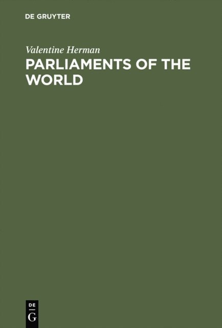Valentine Herman - Parliaments of the World, E-bok
