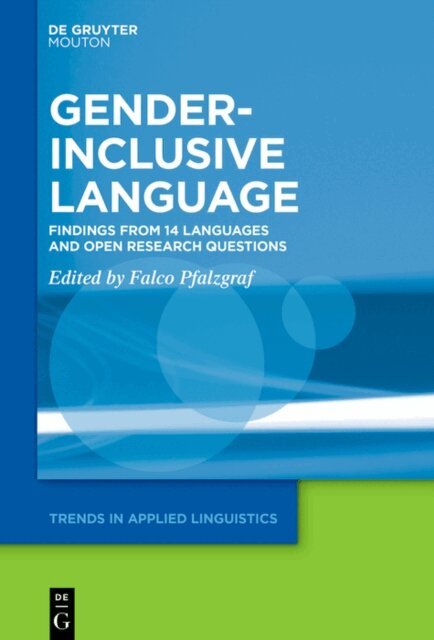 Falco Pfalzgraf - Gender-Inclusive Language, E-bok