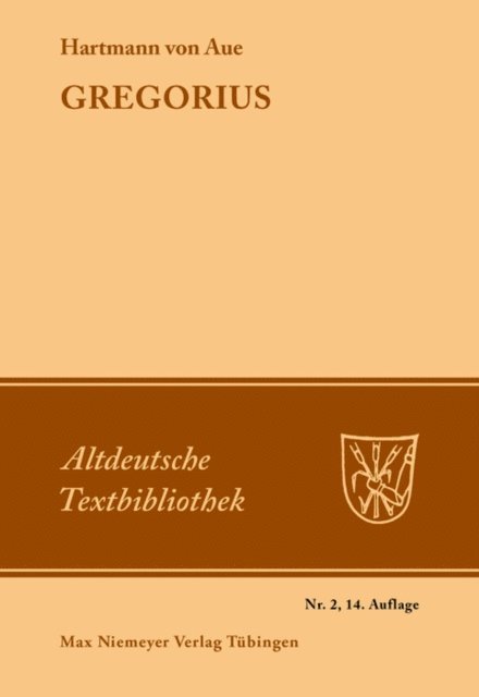 Burghart Wachinger, Hermann Paul - Gregorius, E-bok