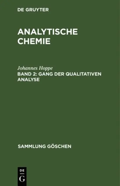 Johannes Hoppe - Gang der qualitativen Analyse, E-bok. Tillgänglighet: Lägg i varukorg