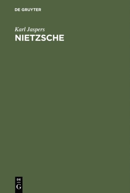 Karl Jaspers - Nietzsche, E-bok
