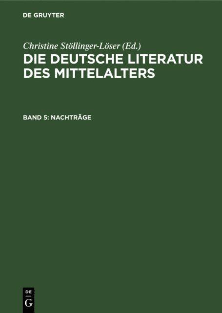 Karl Langosch - Nachträge, E-bok