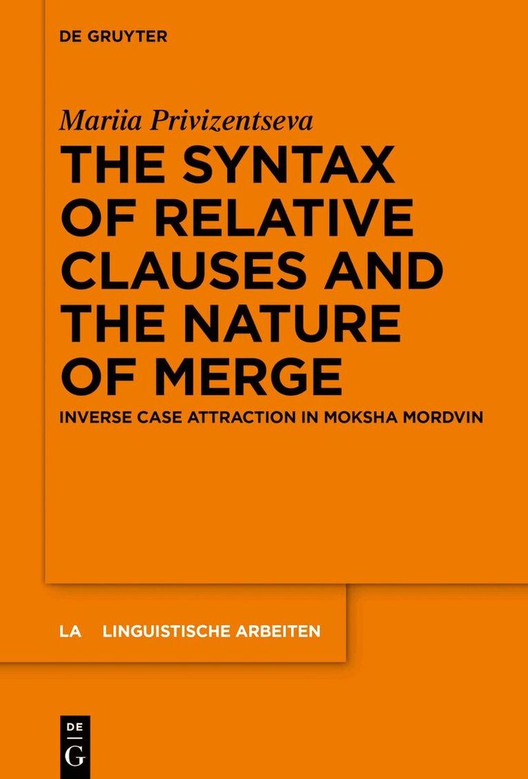 Syntax of Relative Clauses and the Nature of Merge