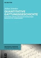 Julian Schröter - Quantitative Gattungsgeschichte, Inbunden