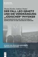 Thomas Kestler, Andreas Tremer - Der Fall Leo Graetz Und Die Verdrängung "Jüdischer" Physiker, Inbunden. Tillgänglighet: Kommande