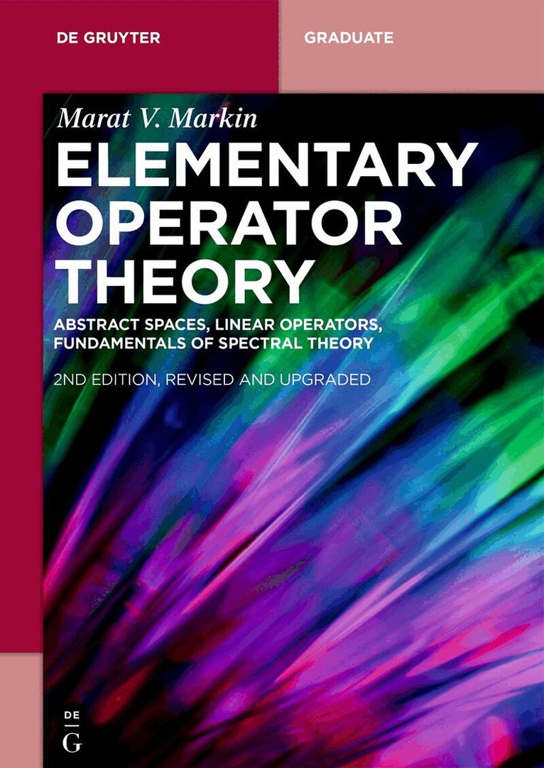 Marat V. Markin - Elementary Operator Theory, Häftad. Tillgänglighet: Kommande
