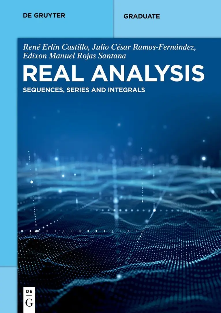 René Erlín Castillo, Julio César Ramos-Fernández, Edixon Manuel Rojas Santana - Real Analysis, Häftad. Tillgänglighet: Kommande