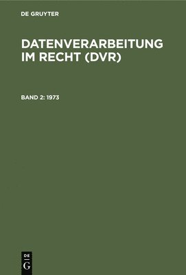 Degruyter - 1973, Inbunden