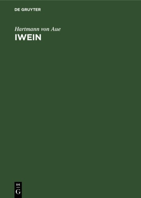 Hartmann von Aue - Iwein, E-bok