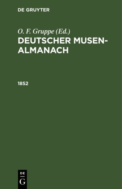 O. F. Gruppe - 1852, E-bok